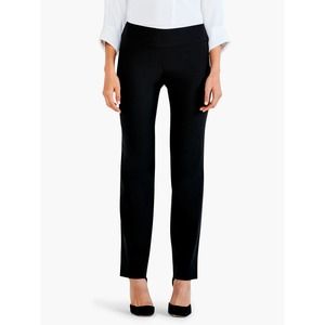 Nic + Zoe Wonderstretch Straight Leg Pant in Black ALL1806 Black Onyx